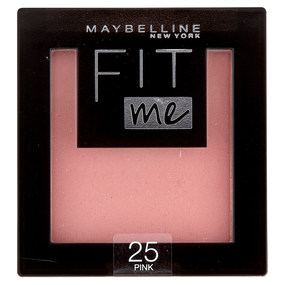 Maybelline New York Blush Fit Me, Texture Compatta in Polvere, Pink